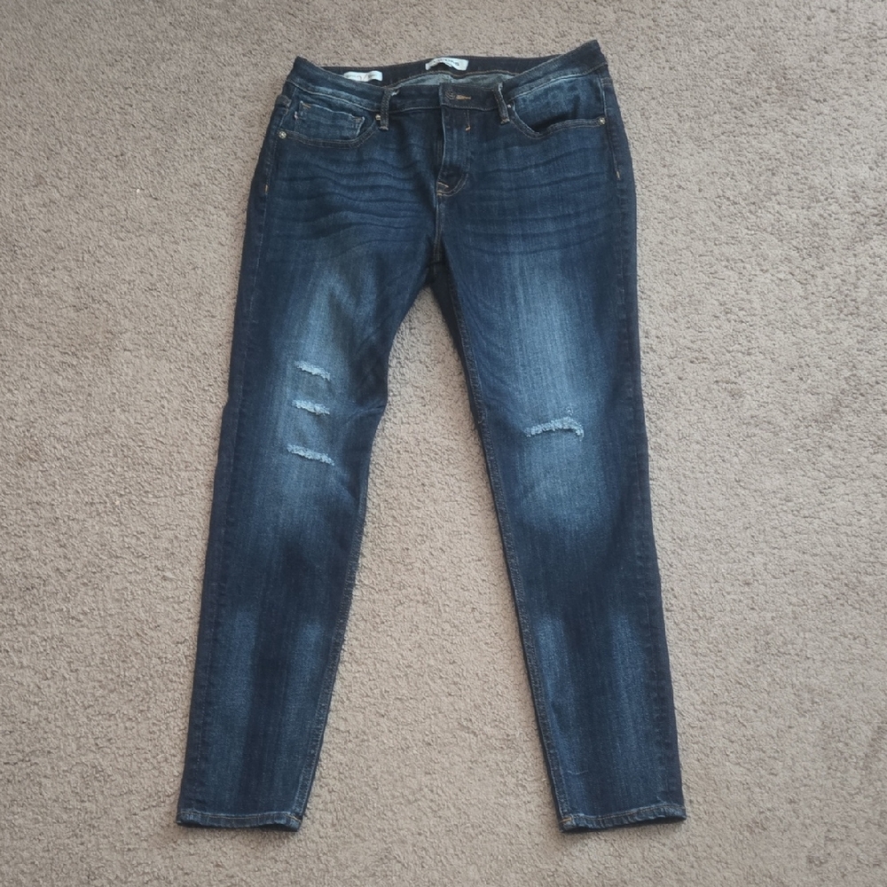 Classic Dark Blue Skinny Jeans